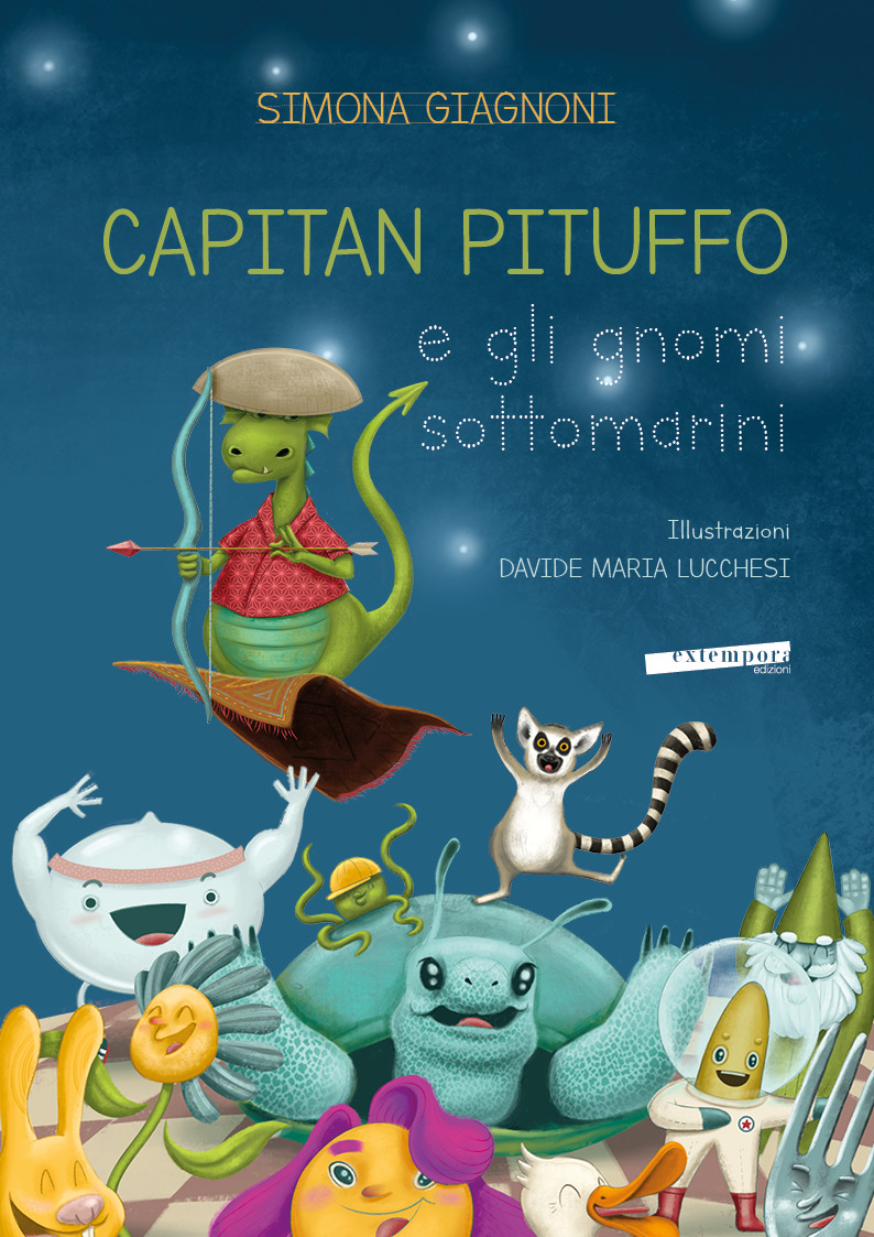 Copertina di Capitan Pituffo e gli gnomi sottomarini